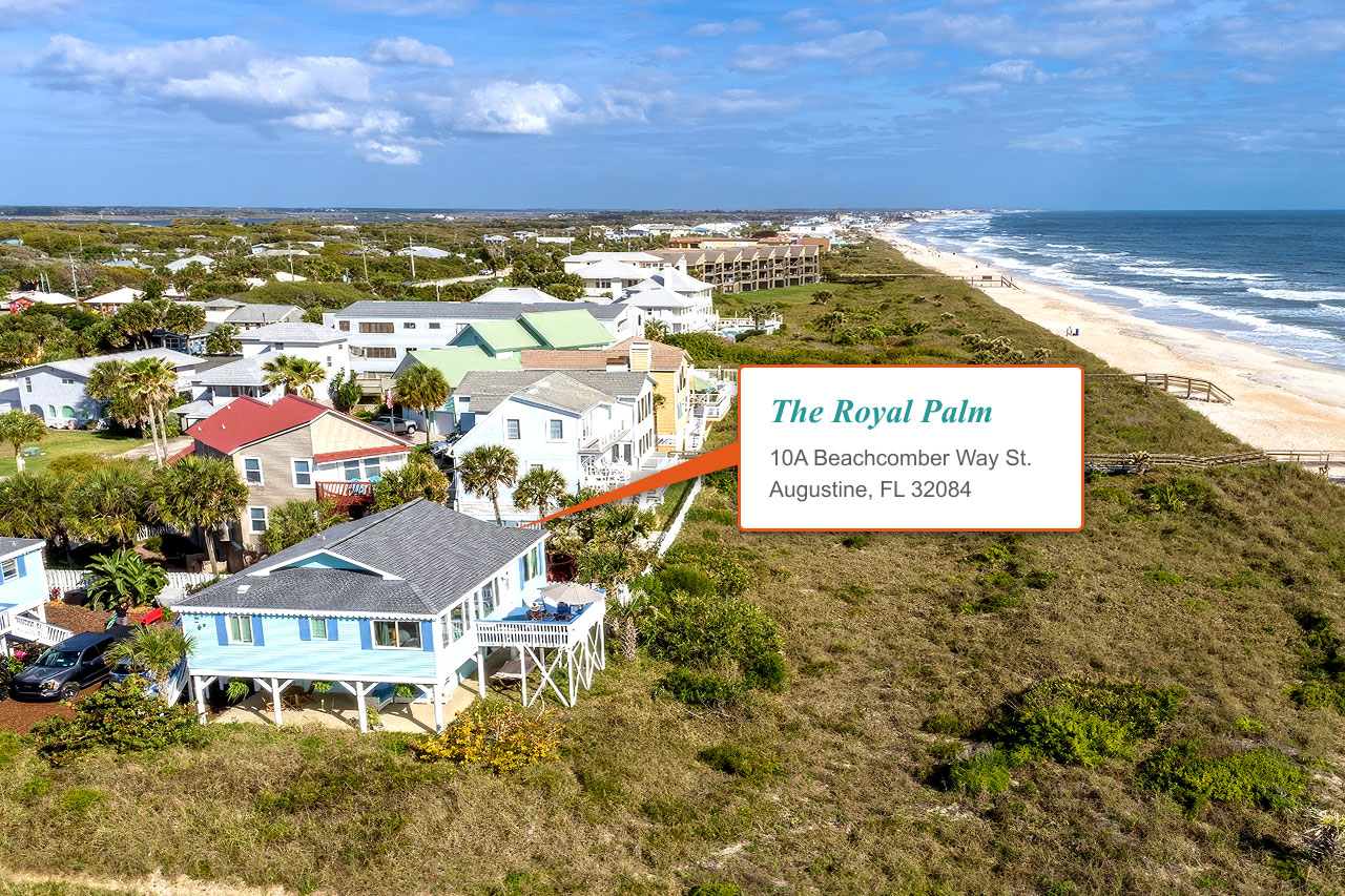 The Royal Palm Cottage at Vilano