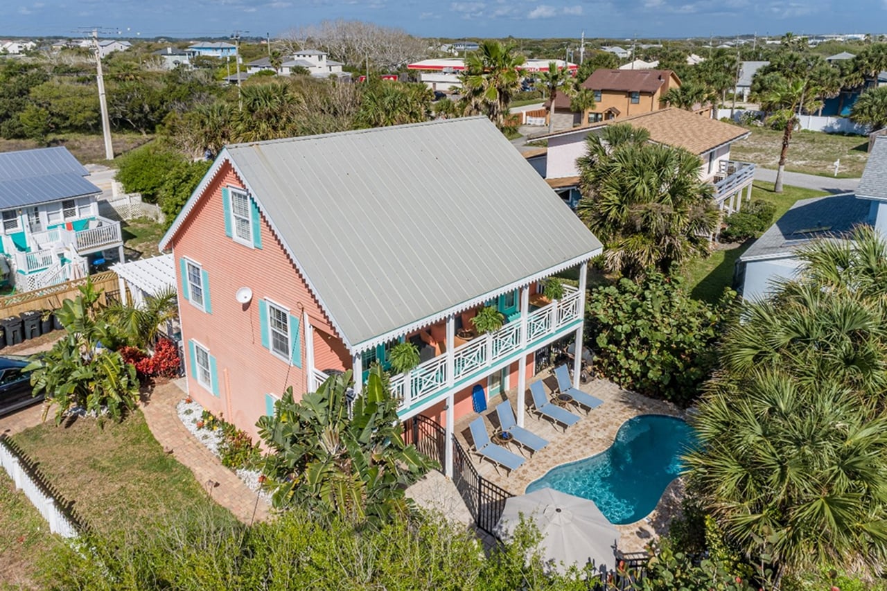 The Lagoon Cottage at St. Augustine Beach by Cottages on Vilano (Beachcomber)
